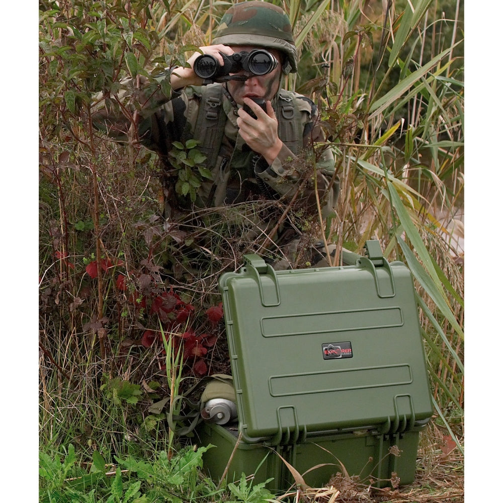 Explorer Cases 2214 Koffer Grün mit Schaumstoff