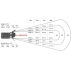 Falcon Eyes Bi-Color LED Spot Lampe Dimmbar CLL-3000TDX auf 230V