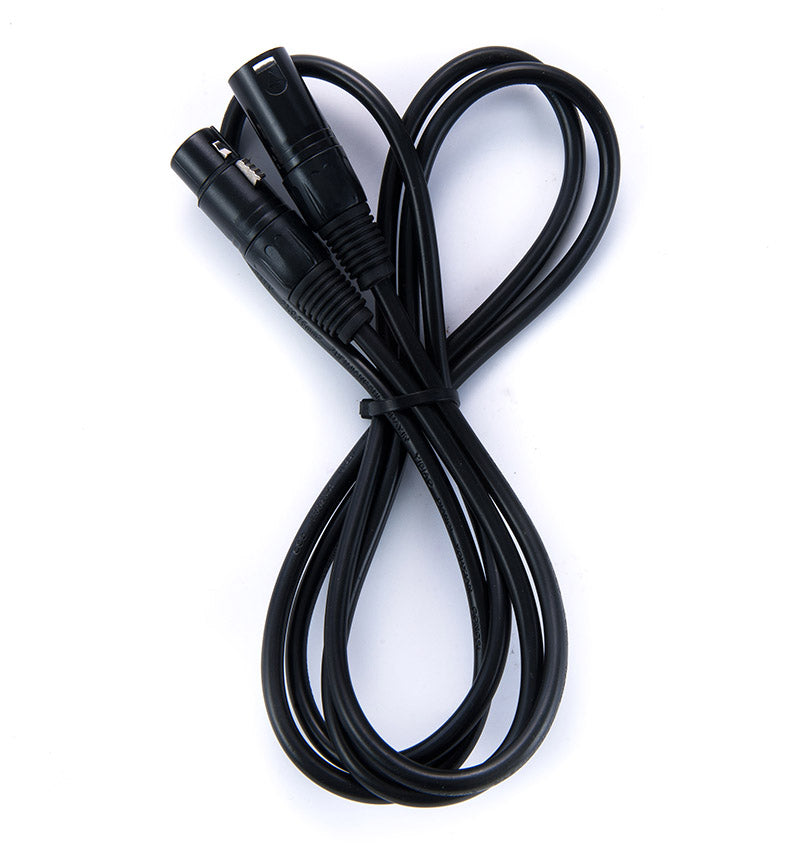 Rolux 4 Pins XLR Female mit 4 Pins Male Verbindungskabel RL-C7