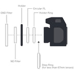 Marumi Magnetischer Filterhalter M100 für 100 mm Filter