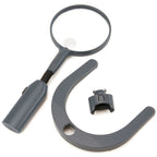 Carson Flexible Standlupe mit LED 2x110mm