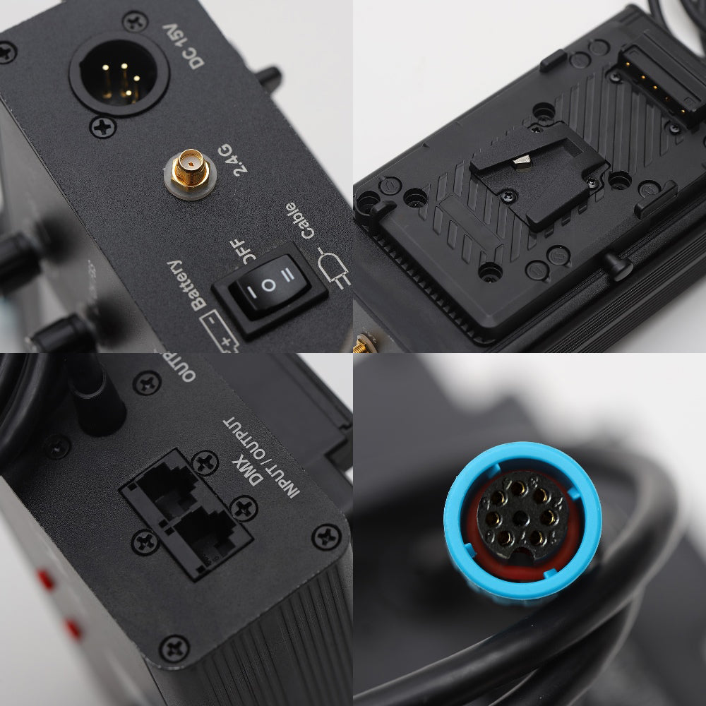 Falcon Eyes Mini LED Fresnel P-12 120W