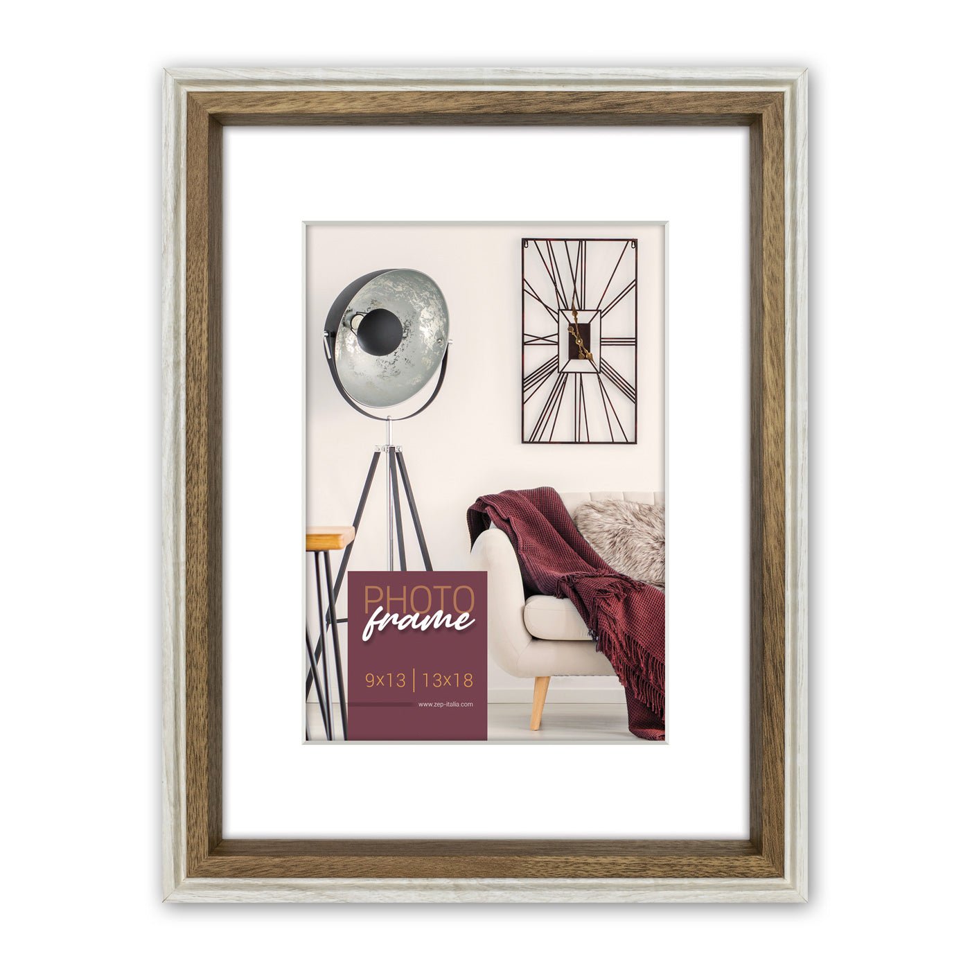 Zep Bilderrahmen DN957B Palmi Brown 9x13 / 13x18 cm