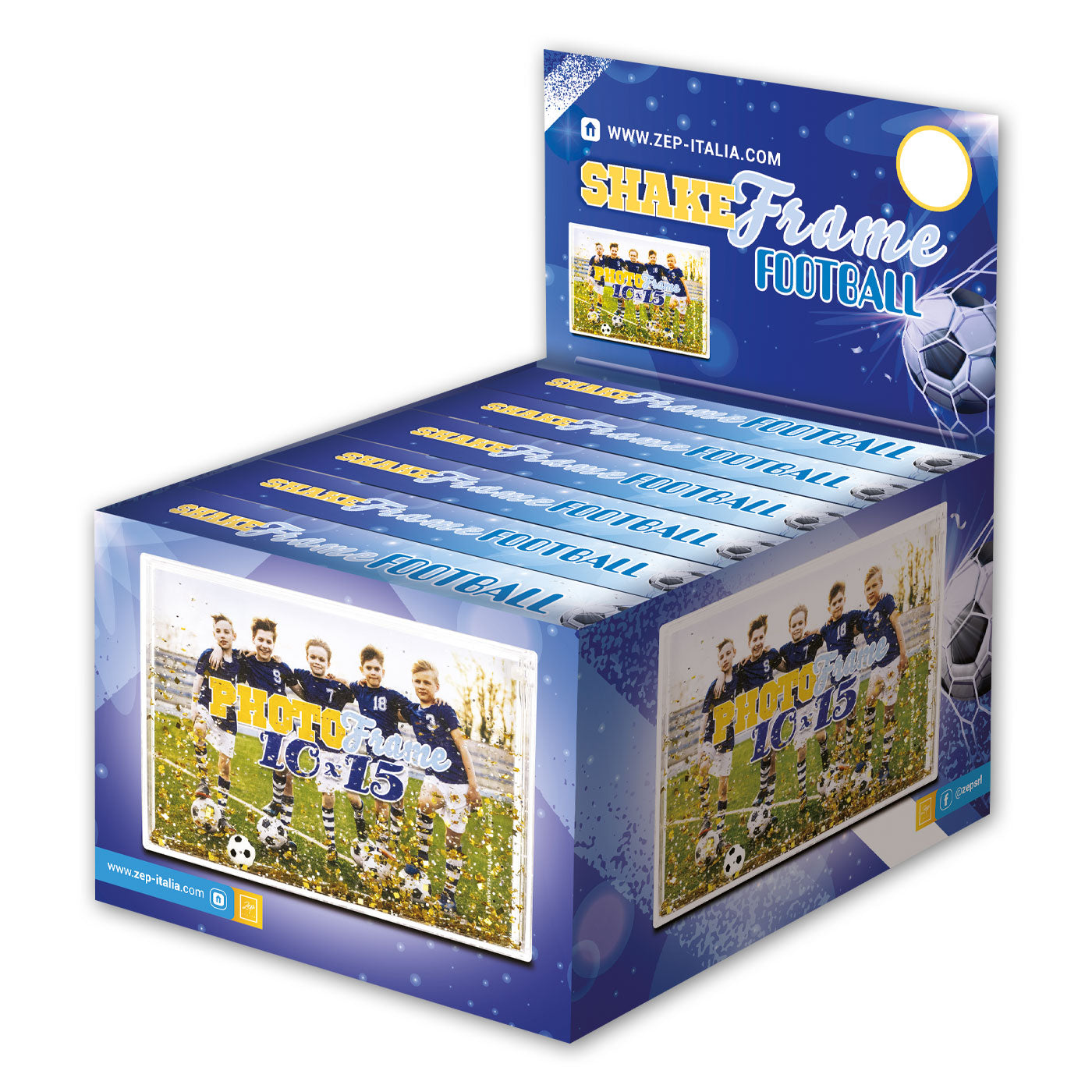 Zep RB983 Shake Frame Football 10x15 cm 6 Stück