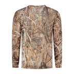 Stealth Gear T-Shirt Langarm Camo Schilf Print