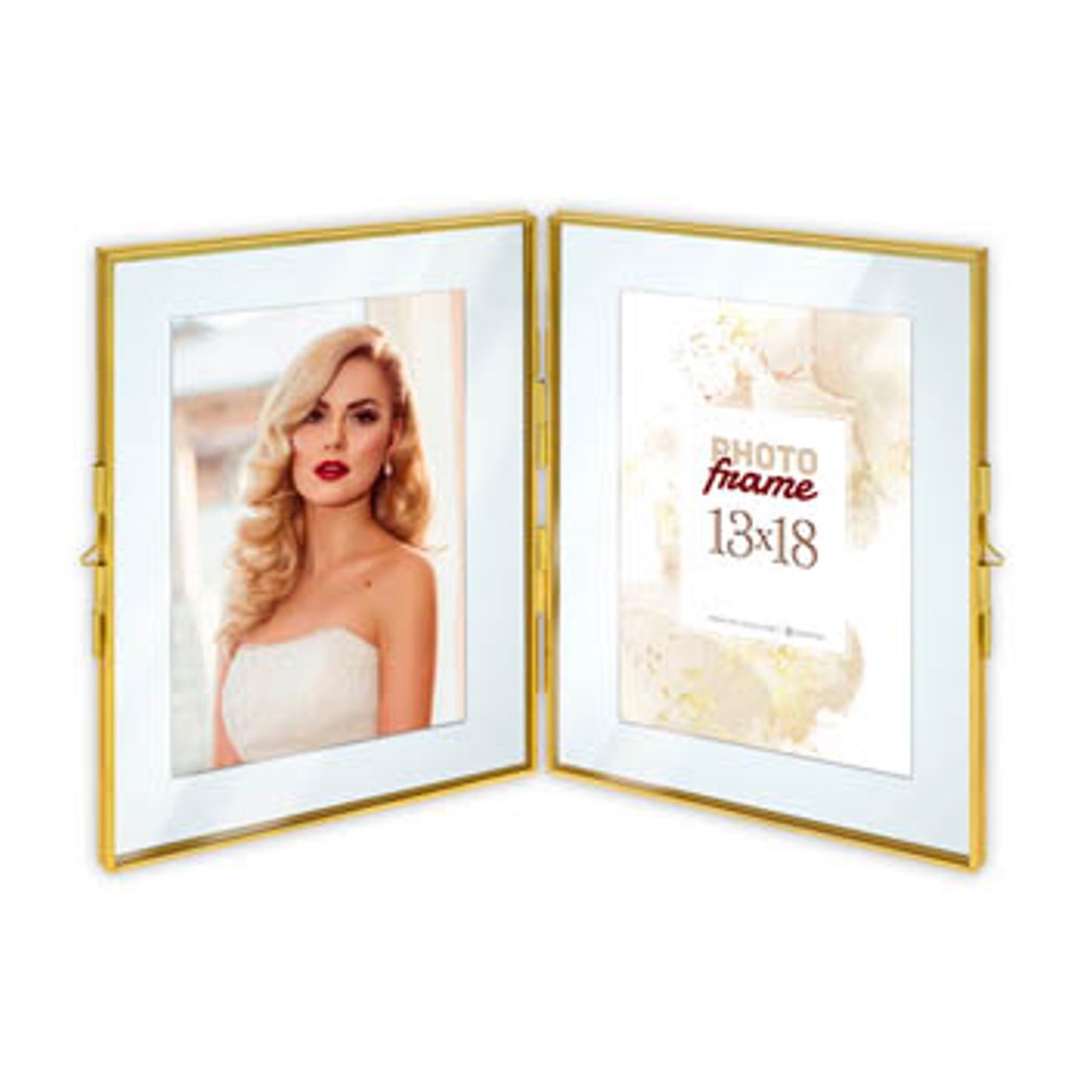 Zep Bilderrahmen XF8246 Bruxelles Gold 2x 10x15 cm