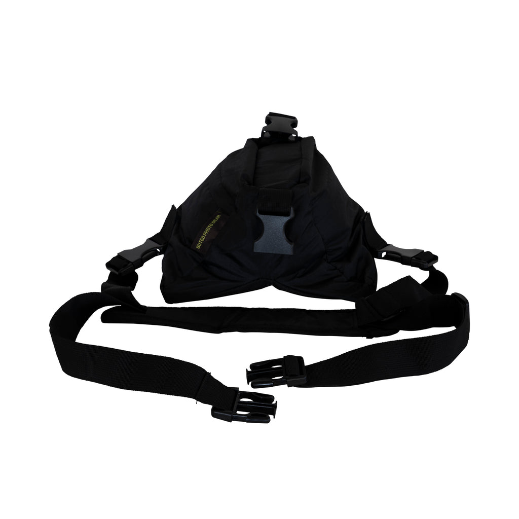 Buteo Photo Gear Bohnensack 1 Sattelmodell Schwarz mit Tragegurt