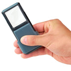 Carson Pop-Up Taschenlupe mit LED 5x40mm