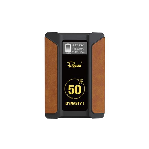 Rolux V-Mount Akku Dynasty I 50Wh 14,8V 3450mAh